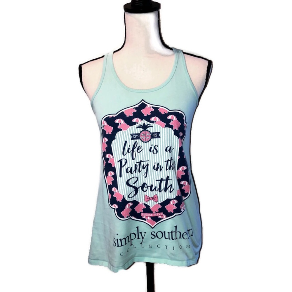 Simply Southern Life is Party in the South Tank | Size Small